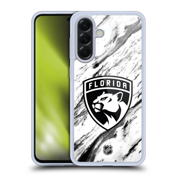 NHL Florida Panthers Marble Soft Gel Case for Samsung Galaxy A56 5G