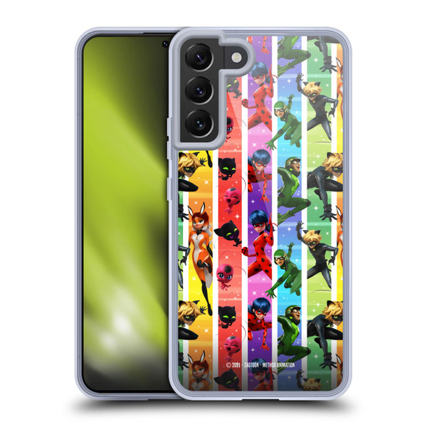 Miraculous Ladybug Graphics Pattern Soft Gel Case for Samsung Galaxy S22+ 5G & MagSafe