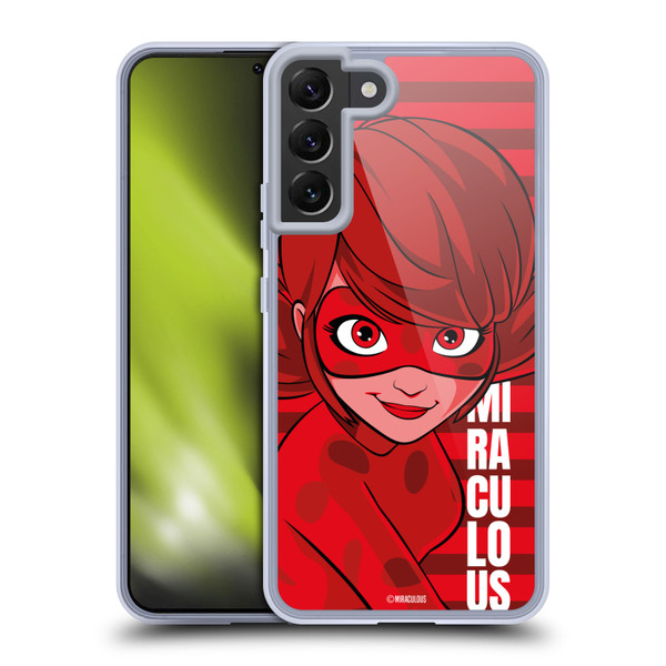 Miraculous Ladybug Radiant Red Ladybug Soft Gel Case for Samsung Galaxy S22+ 5G & MagSafe