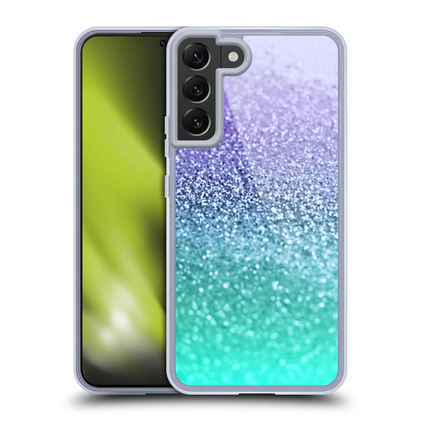 Monika Strigel Glitter Collection Lavender Soft Gel Case for Samsung Galaxy S22+ 5G & MagSafe