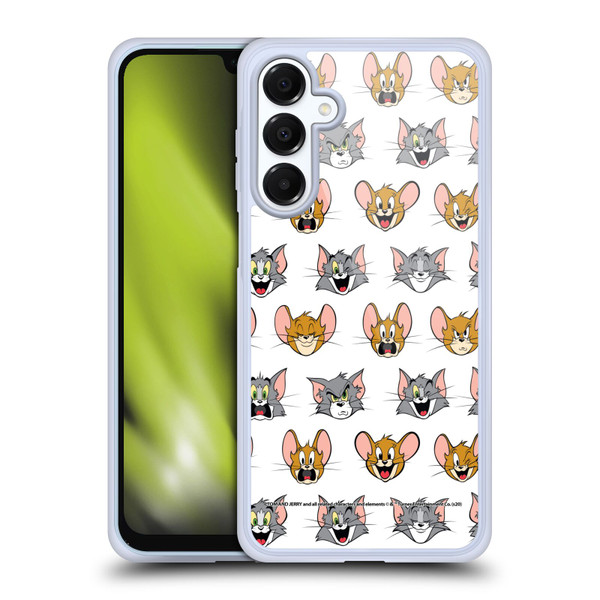 Tom and Jerry Patterns Expressions Soft Gel Case for Samsung Galaxy A16 5G & MagSafe