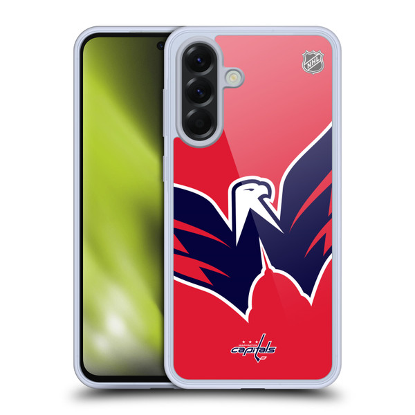NHL Washington Capitals Oversized Soft Gel Case for Samsung Galaxy A56 5G