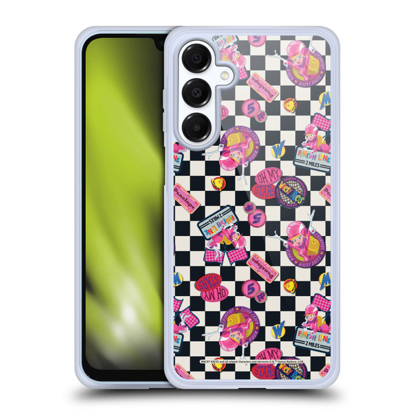 Wacky Races 2016 Graphics Pattern 2 Soft Gel Case for Samsung Galaxy A16 5G & MagSafe