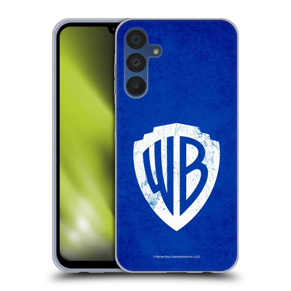 Warner Bros. Shield Logo Distressed Soft Gel Case for Samsung Galaxy A15 & MagSafe
