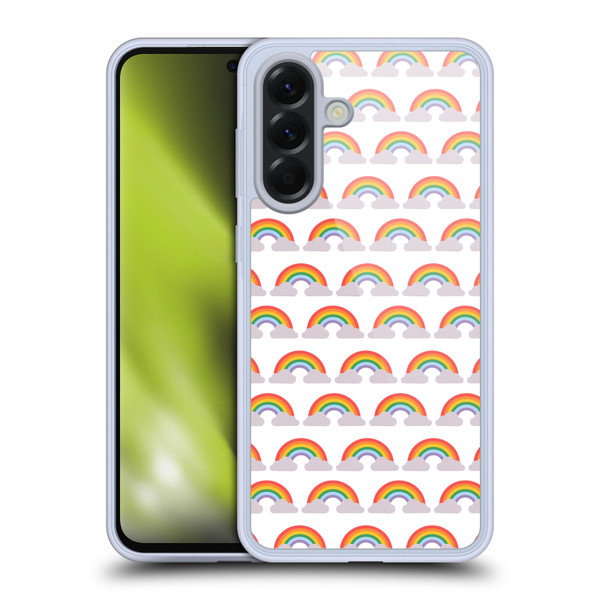 Pepino De Mar Rainbow Pattern Soft Gel Case for Samsung Galaxy A56 5G