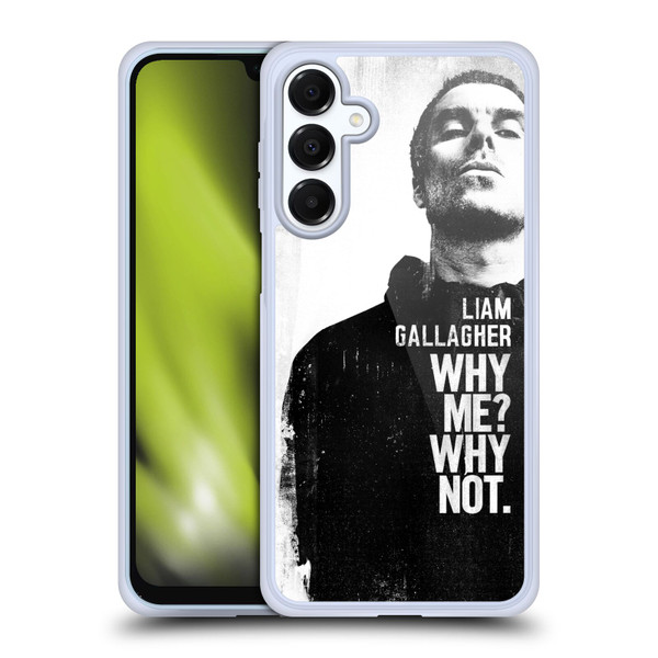 Liam Gallagher Graphics Why Me Soft Gel Case for Samsung Galaxy A16 5G & MagSafe