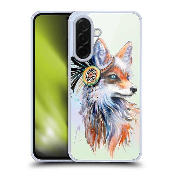 Pixie Cold Animals Fox Soft Gel Case for Samsung Galaxy A36 5G