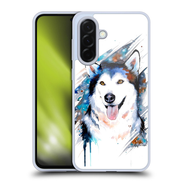 Pixie Cold Animals Husky Soft Gel Case for Samsung Galaxy A36 5G
