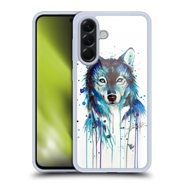Pixie Cold Animals Ice Wolf Soft Gel Case for Samsung Galaxy A56 5G