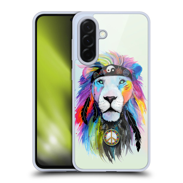 Pixie Cold Cats Hippy Lion Soft Gel Case for Samsung Galaxy A36 5G