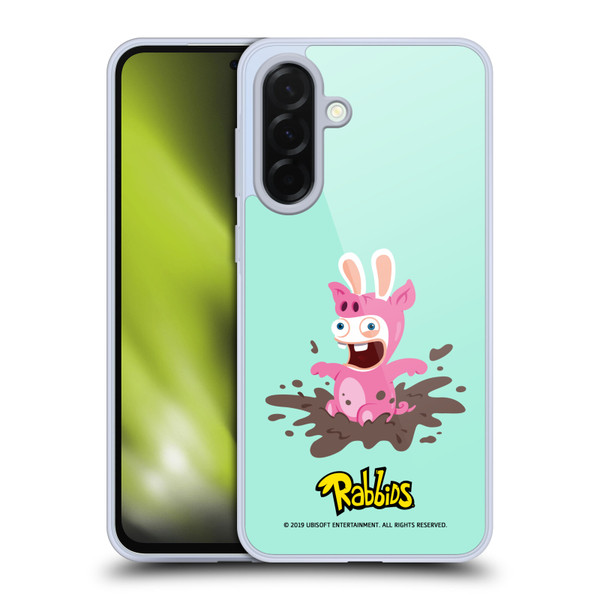 Rabbids Costumes Pig Soft Gel Case for Samsung Galaxy A36 5G