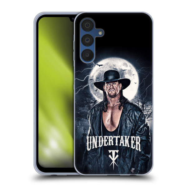 WWE The Undertaker Portrait Soft Gel Case for Samsung Galaxy A15 & MagSafe