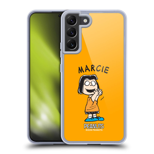 Peanuts Characters Marcie Soft Gel Case for Samsung Galaxy S22+ 5G & MagSafe