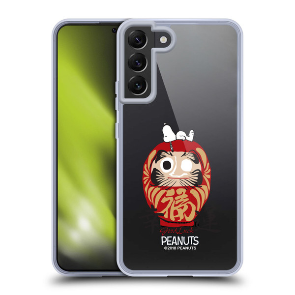Peanuts Oriental Snoopy Goodluck Soft Gel Case for Samsung Galaxy S22+ 5G & MagSafe