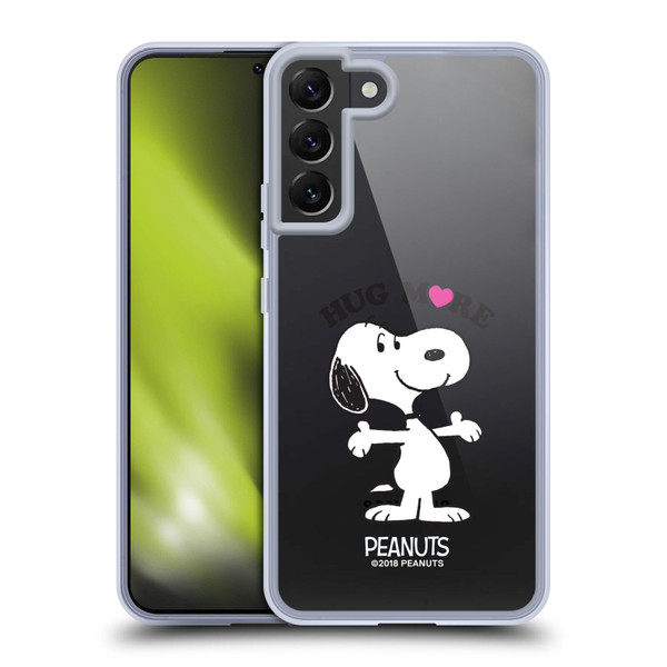 Peanuts Snoopy Hug More Soft Gel Case for Samsung Galaxy S22+ 5G & MagSafe