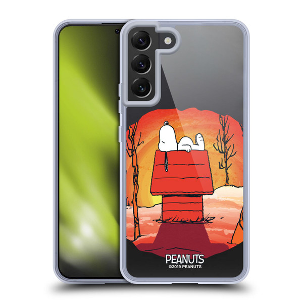 Peanuts Spooktacular Snoopy Soft Gel Case for Samsung Galaxy S22+ 5G & MagSafe