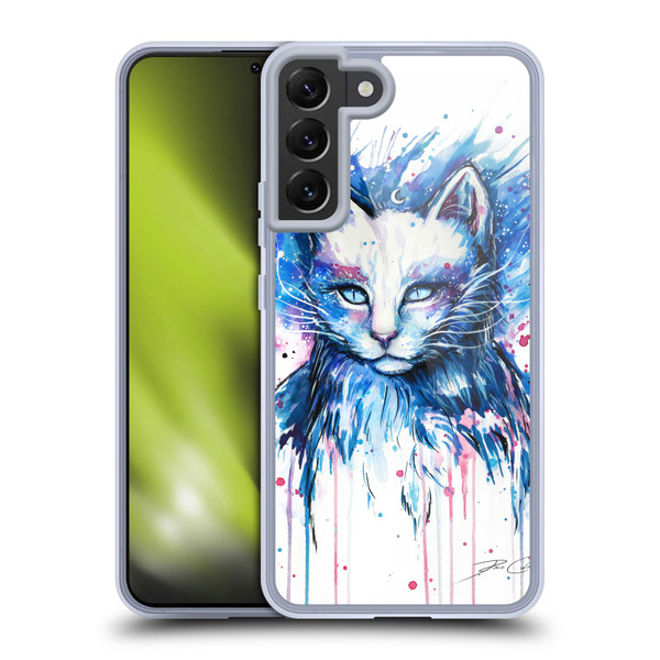 Pixie Cold Cats Space Soft Gel Case for Samsung Galaxy S22+ 5G & MagSafe