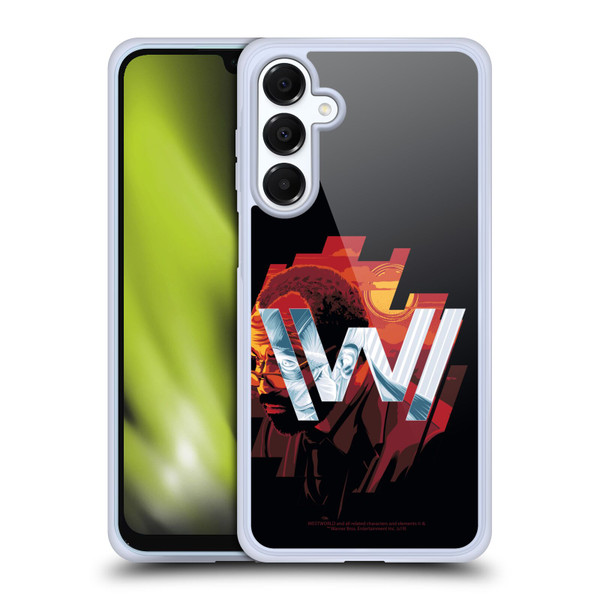Westworld Logos Bernard Soft Gel Case for Samsung Galaxy A16 5G & MagSafe
