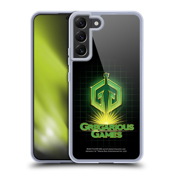 Ready Player One Graphics Logo Soft Gel Case for Samsung Galaxy S22+ 5G & MagSafe