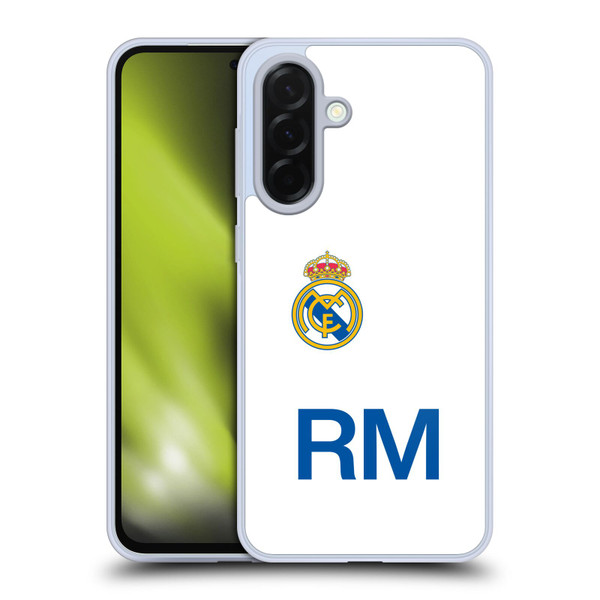Real Madrid CF Origin RM Logo Soft Gel Case for Samsung Galaxy A36 5G