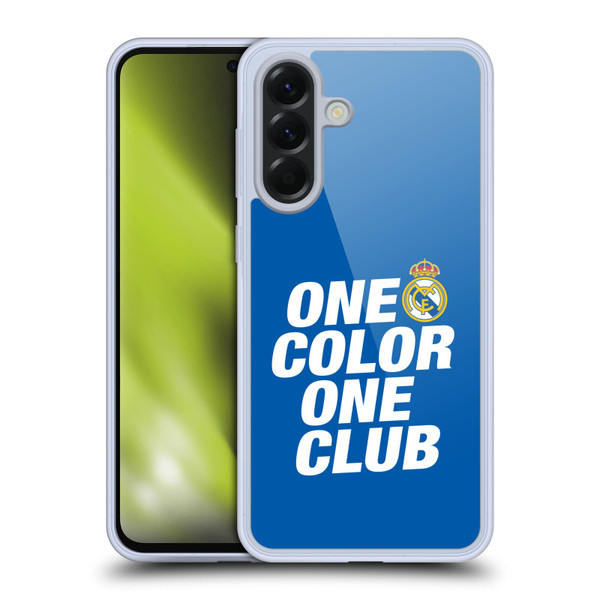 Real Madrid CF Origin One Color Soft Gel Case for Samsung Galaxy A56 5G