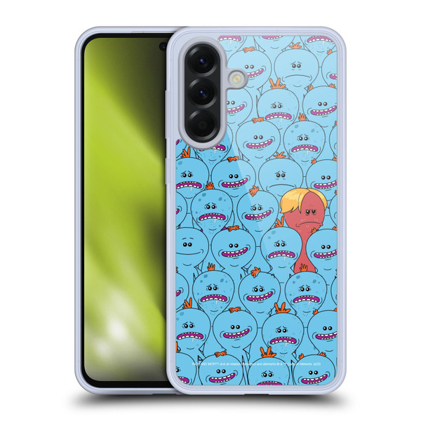 Rick And Morty Season 4 Graphics Mr. Meeseeks Pattern Soft Gel Case for Samsung Galaxy A56 5G