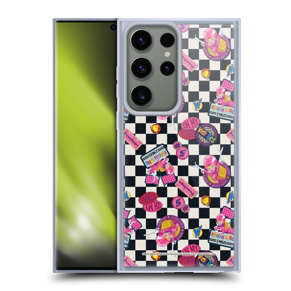 Wacky Races 2016 Graphics Pattern 2 Soft Gel Case for Samsung Galaxy S23 Ultra 5G & MagSafe