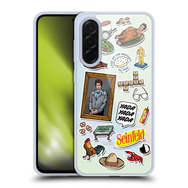 Seinfeld Graphics Sticker Collage Soft Gel Case for Samsung Galaxy A36 5G