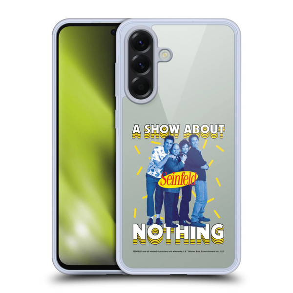 Seinfeld Graphics A Show About Nothing Soft Gel Case for Samsung Galaxy A56 5G