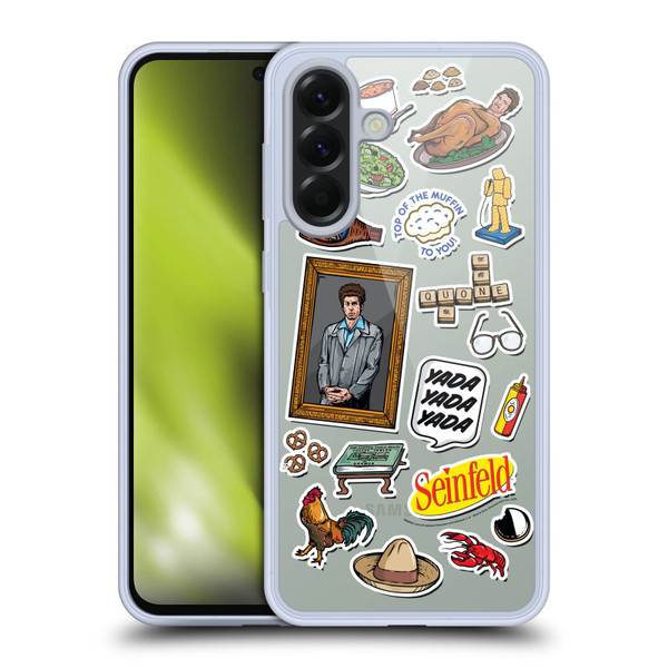 Seinfeld Graphics Sticker Collage Soft Gel Case for Samsung Galaxy A56 5G