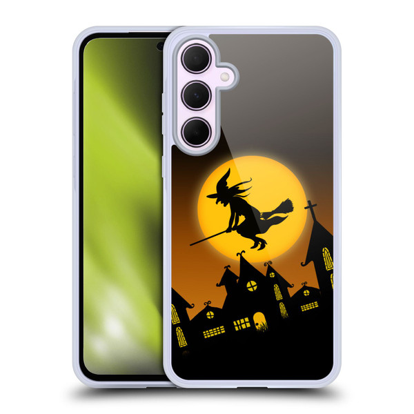 Simone Gatterwe Halloween Witch Soft Gel Case for Samsung Galaxy A35 5G