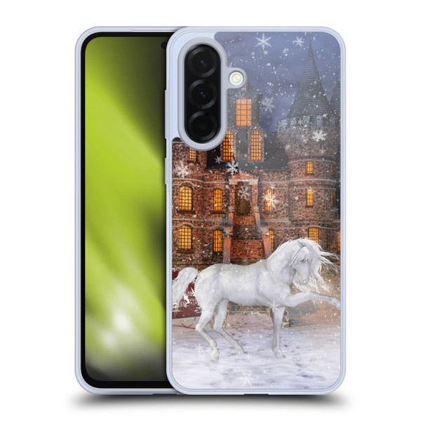 Simone Gatterwe Horses Christmas Time Soft Gel Case for Samsung Galaxy A36 5G