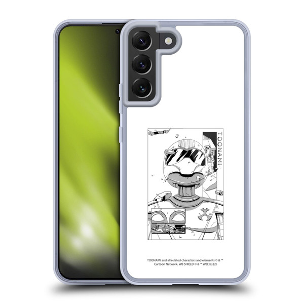 Toonami Graphics Comic Soft Gel Case for Samsung Galaxy S22+ 5G & MagSafe