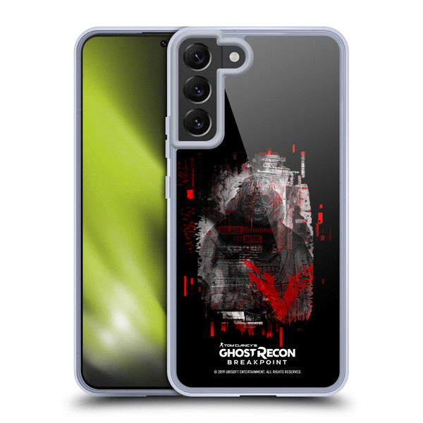 Tom Clancy's Ghost Recon Breakpoint Graphics Wolves Soft Gel Case for Samsung Galaxy S22+ 5G & MagSafe