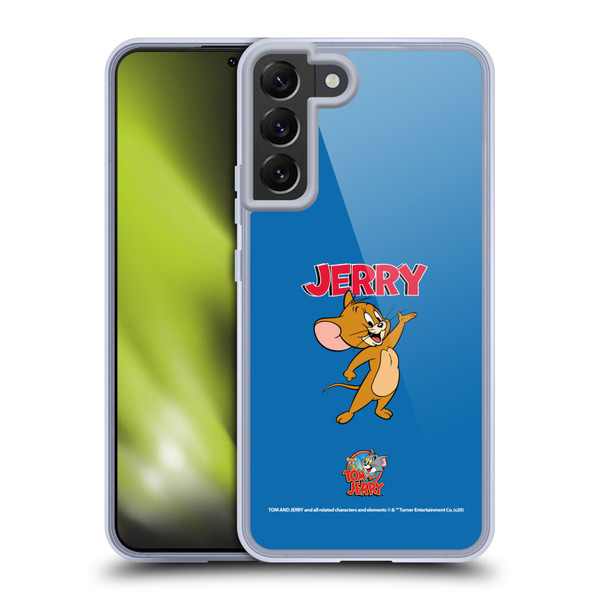 Tom and Jerry Characters Jerry Soft Gel Case for Samsung Galaxy S22+ 5G & MagSafe