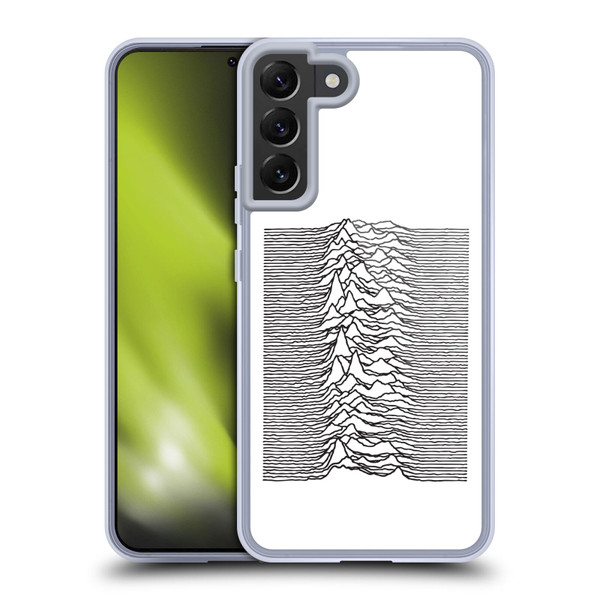 Joy Division Graphics Pulsar Waves Soft Gel Case for Samsung Galaxy S22+ 5G & MagSafe