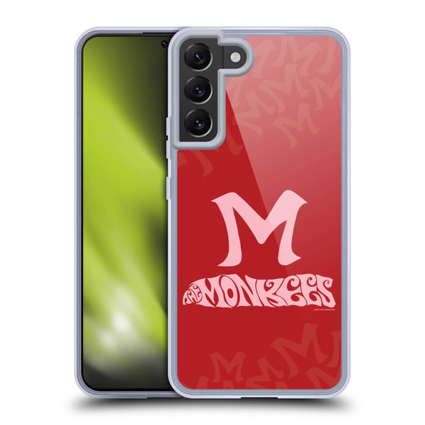 The Monkees Graphics Logotype Soft Gel Case for Samsung Galaxy S22+ 5G & MagSafe