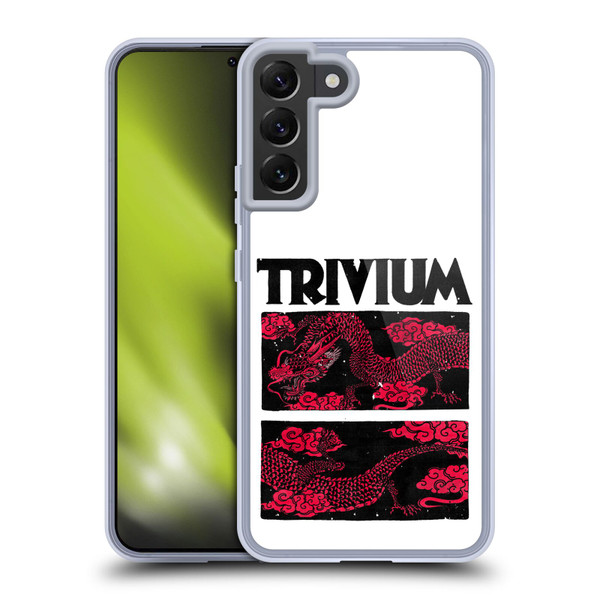Trivium Graphics Double Dragons Soft Gel Case for Samsung Galaxy S22+ 5G & MagSafe