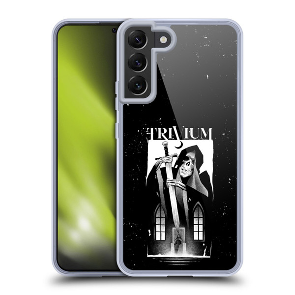 Trivium Graphics Skeleton Sword Soft Gel Case for Samsung Galaxy S22+ 5G & MagSafe