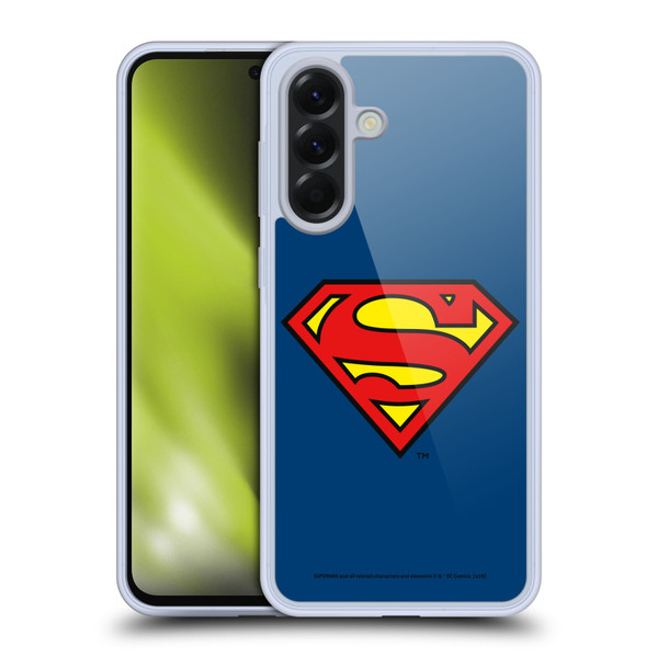 Superman DC Comics Logos Classic Soft Gel Case for Samsung Galaxy A56 5G