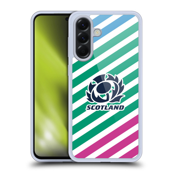 Scotland Rugby Graphics Lines Soft Gel Case for Samsung Galaxy A56 5G