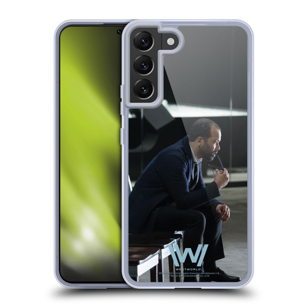 Westworld Characters Bernard Lowe Soft Gel Case for Samsung Galaxy S22+ 5G & MagSafe