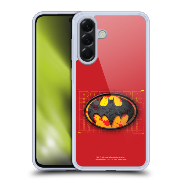 The Flash 2023 Graphics Batman Logo Soft Gel Case for Samsung Galaxy A56 5G