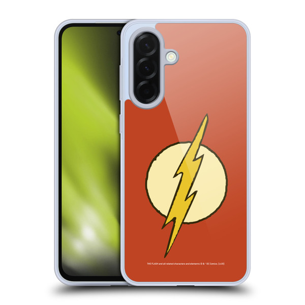 The Flash DC Comics Vintage Logo Soft Gel Case for Samsung Galaxy A36 5G