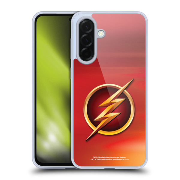 The Flash TV Series Logos Red Soft Gel Case for Samsung Galaxy A36 5G