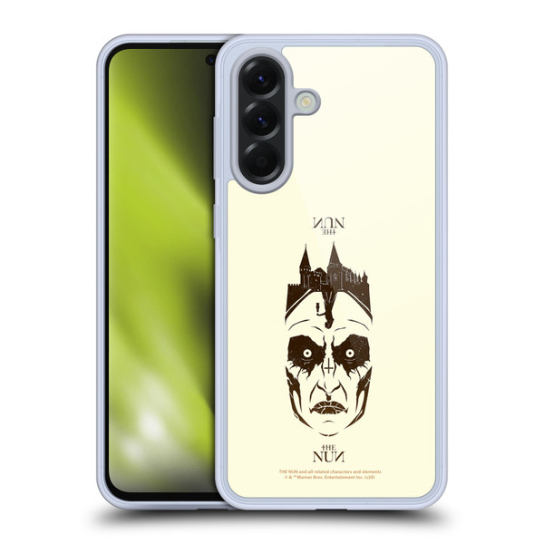 The Nun Valak Graphics Double Exposure 2 Soft Gel Case for Samsung Galaxy A56 5G