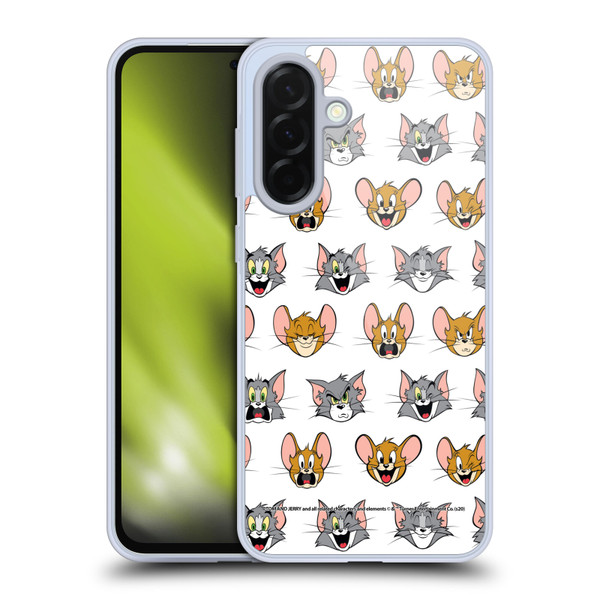 Tom and Jerry Patterns Expressions Soft Gel Case for Samsung Galaxy A36 5G