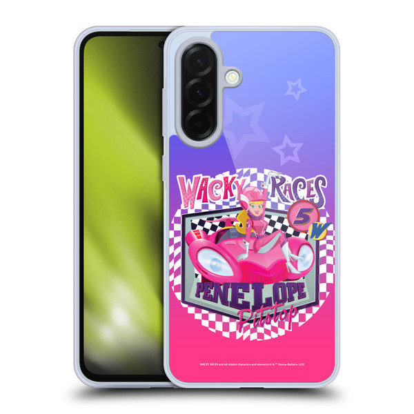 Wacky Races 2016 Graphics Penelope Pitstop Soft Gel Case for Samsung Galaxy A36 5G