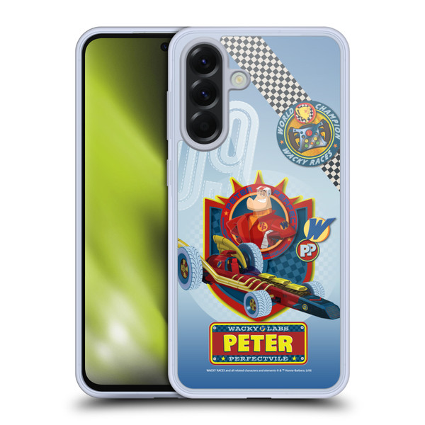 Wacky Races 2016 Graphics Peter Perfect Soft Gel Case for Samsung Galaxy A56 5G