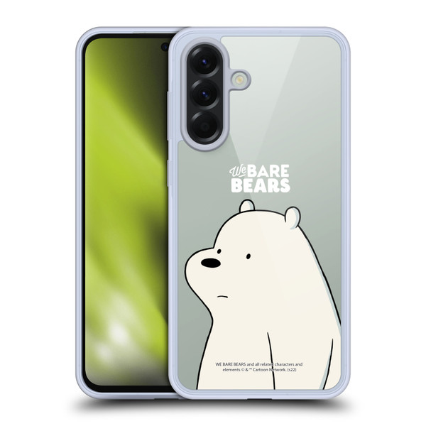 We Bare Bears Character Art Ice Bear Soft Gel Case for Samsung Galaxy A56 5G